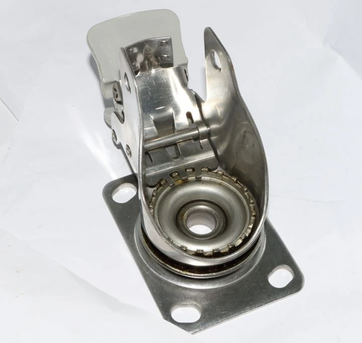 zinc plated casters bracket